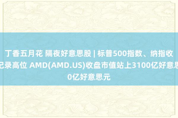 丁香五月花 隔夜好意思股 | 标普500指数、纳指收于记录高位 AMD(AMD.US)收盘市值站上3100亿好意思元